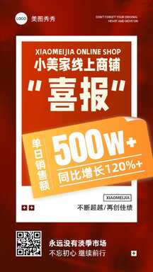 简约大气风便签销售喜报 简约大气风便签销售喜报模板图片