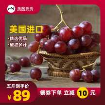 简约质感风酒红色葡萄食品生鲜电商主图海报 简约质感风酒红色葡萄食品生鲜电商主图海报模板图片