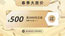 高级感轻奢风服饰春季促销满减优惠券横板海报 高级感轻奢风服饰春季促销满减优惠券横板海报模板图片