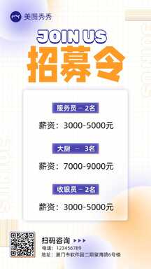 酸性潮酷餐厅大厨服务员收银员招募海报 酸性潮酷餐厅大厨服务员收银员招募海报模板图片