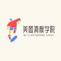 撞色马赛克滑板学院运动健身LOGO 撞色马赛克滑板学院运动健身LOGO模板图片