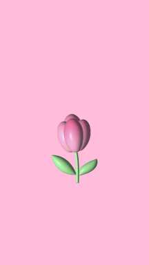 可爱3D立体玫瑰花甜美手机壁纸 可爱3D立体玫瑰花甜美手机壁纸模板图片